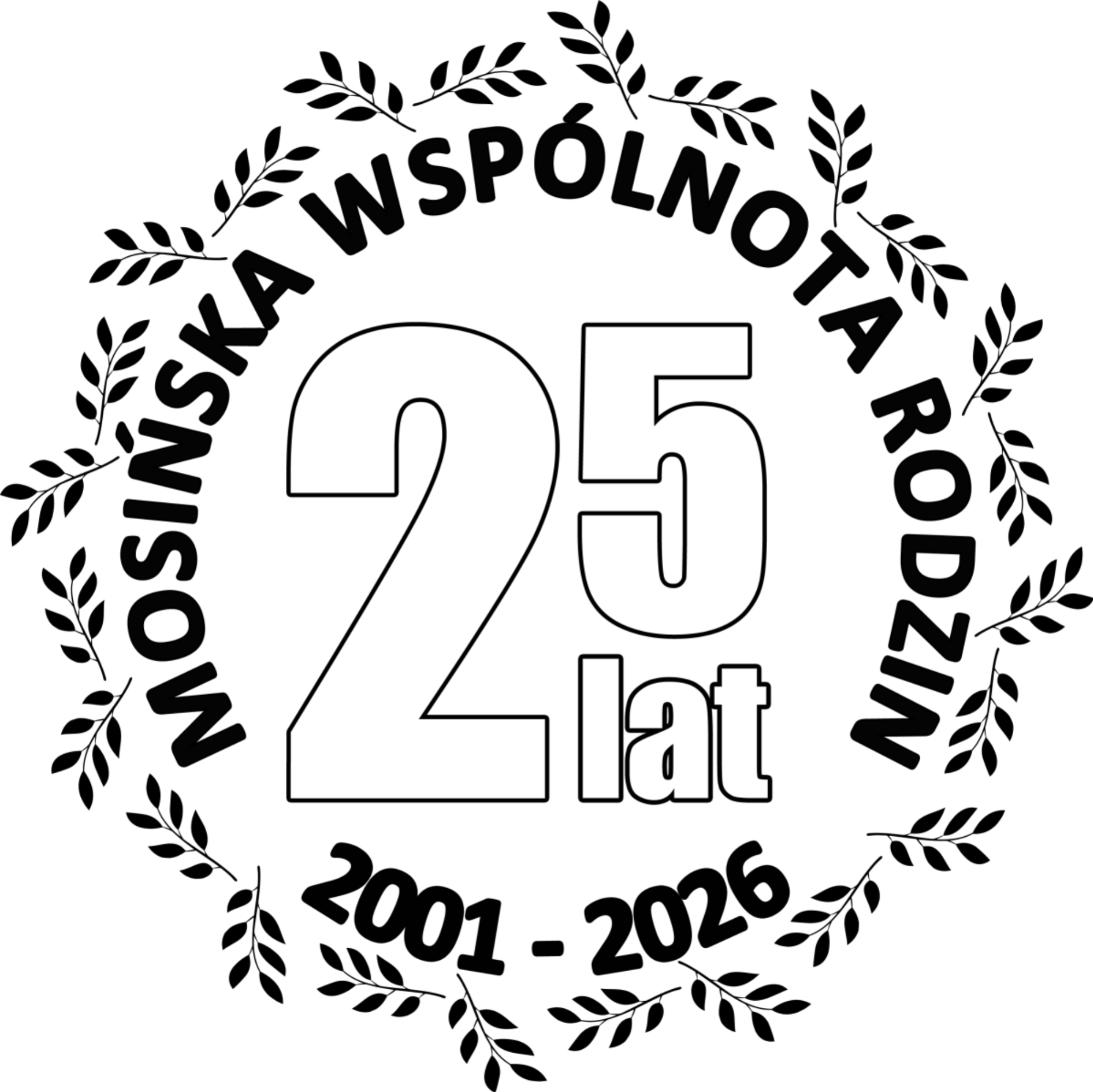 Strona jubileuszowa Mosińskiej Wspólnoty Rodzin